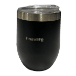 #navlife Wine Coffee Mug 350ml - Black