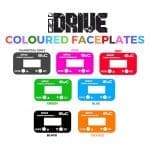 Ultimate 9 EVC (iDrive) Coloured Face Plates