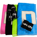 #navlife 4 Towel Pack with 2 Drink Bottles and 2 Stubby Coolers
