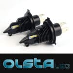 OLSTA LED H4 QLED-10 Fanless LED Headlight Globes (Sold as a Pair)