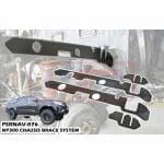 Dual Cab Coil Rear Weld On Chassis Brace Kit (4 Plates) - Nissan Navara NP300