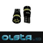 OlstaLED 3W 18SMD 4014 LED - T10 6000K White CANBUS (sold as a pair)