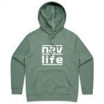 Navlife Womens Premium Hoodie - Sage Style 2
