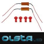 OlstaLED Amber Indicator - Load Resistors (2 pack)