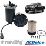 NAVLIFE Serviceable Fuel Filter Housing with Spare Filter Element - NP300 Navara Diesel 2015 onwards